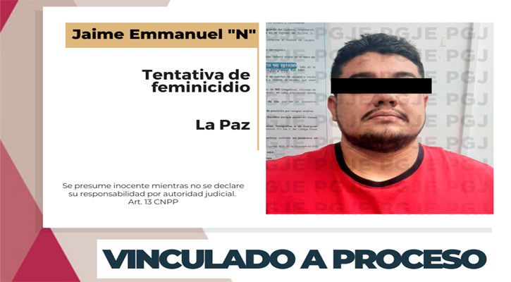 Vinculan A Proceso A Imputado Por Tentativa De Feminicidio En La Paz