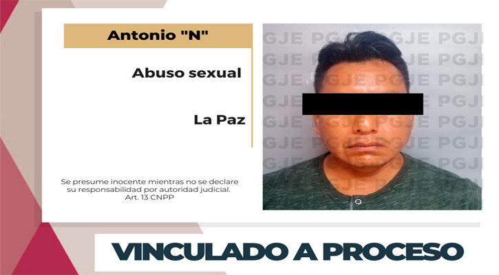 Prisión preventiva para sujeto por 4 cargos de abuso sexual en La Paz