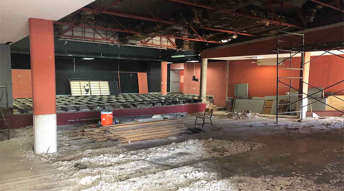 Remodelan el teatro del Insude