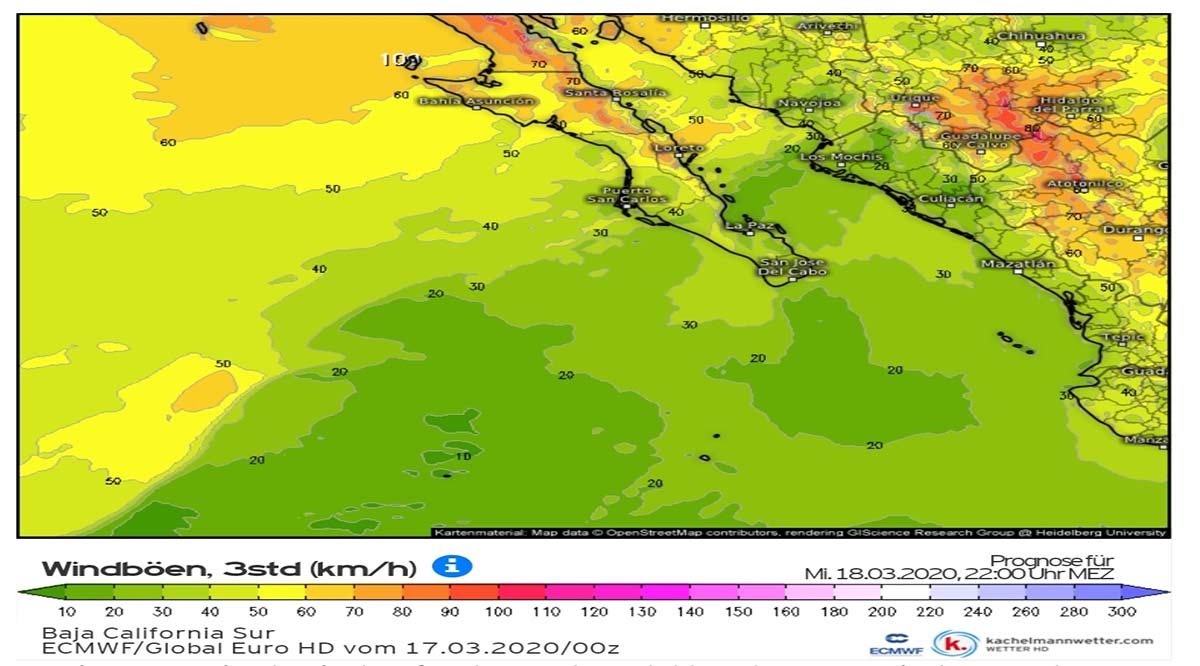 Se pronostican temperaturas de hasta 0 grados centígrados en algunas zonas de BCS