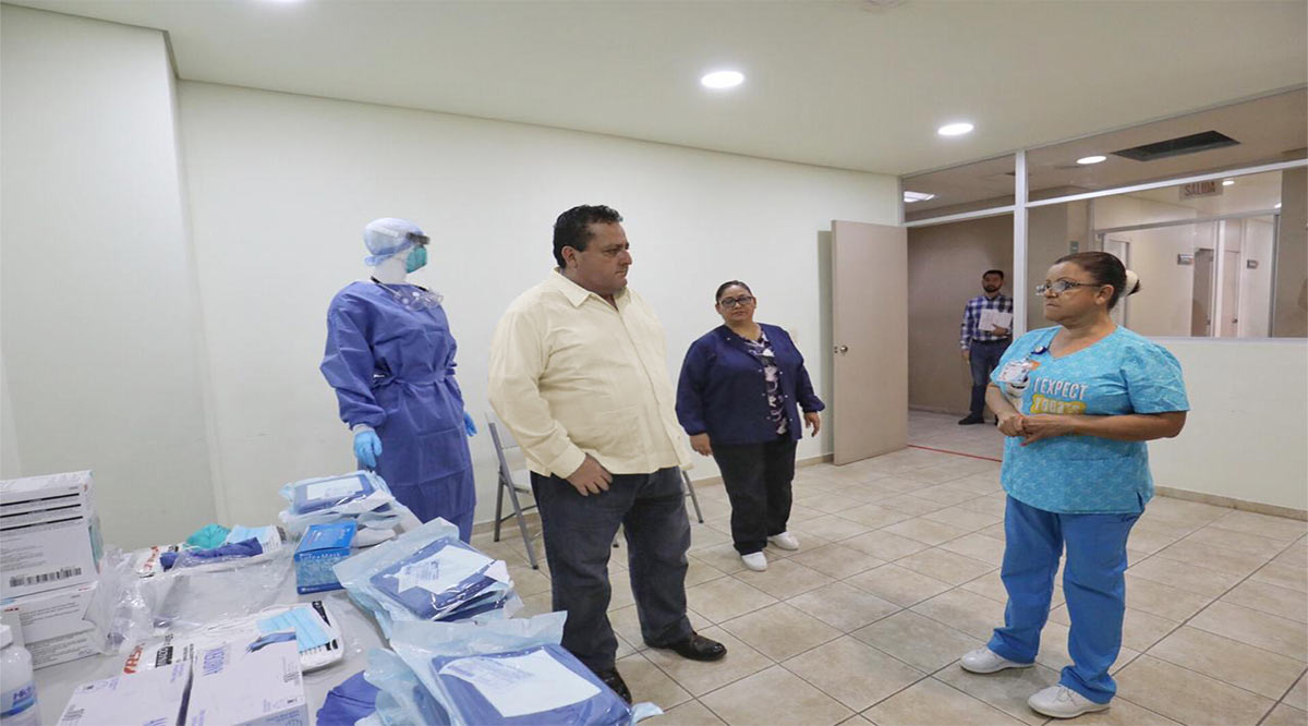 Instalan Unidad de Diagnóstico y Tratamiento por Covid-19 en La Paz