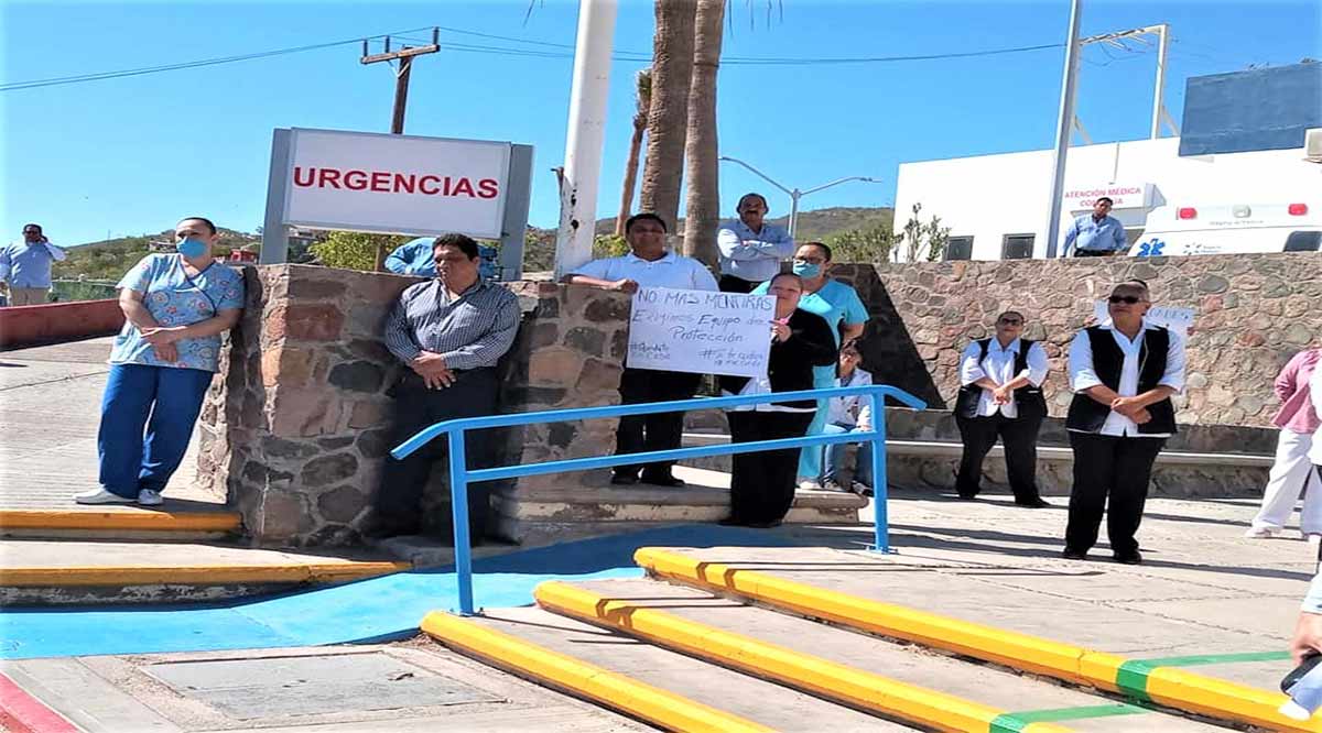 Trabajadores de SSA en Santa Rosalía denuncian falta de equipos para enfrentar el Covid-19