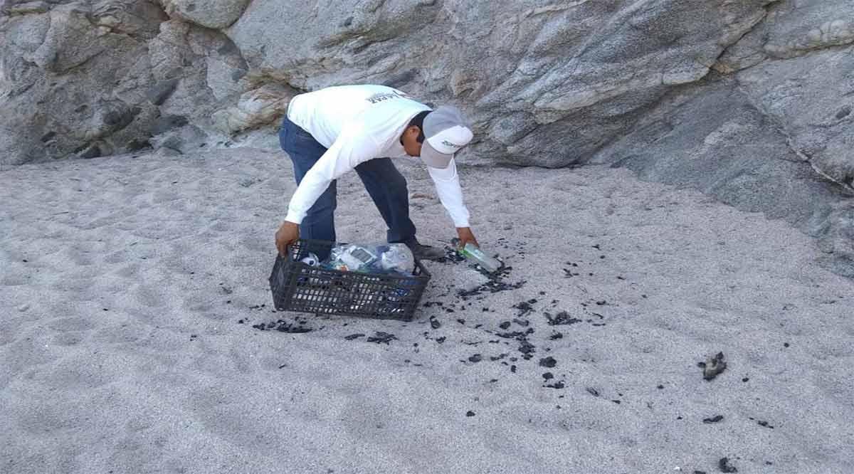 Más de 5 toneladas de basura levantaron de playas de La Paz en 7 días