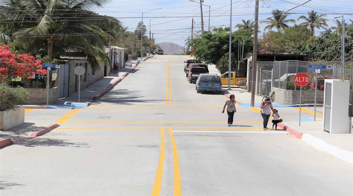 Se han invertido 260 mdp para pavimentar vialidades principales en Los Cabos