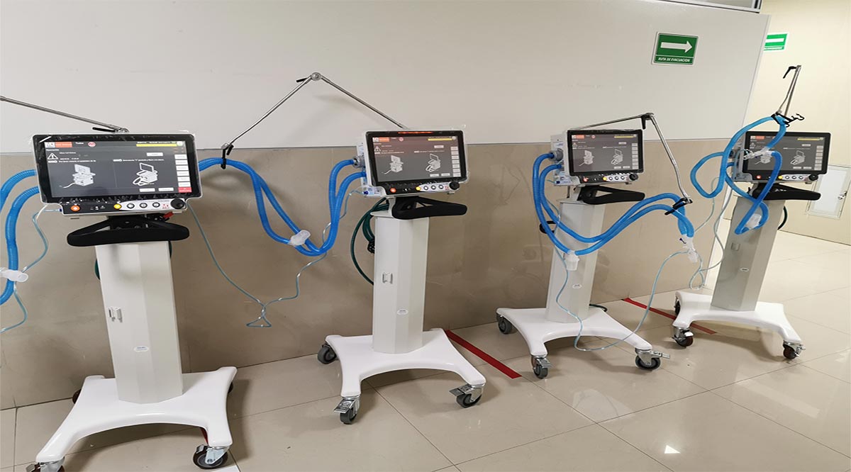 Dispone el IMSS de 4 nuevos ventiladores volumétricos para enfrentar el Covid-19