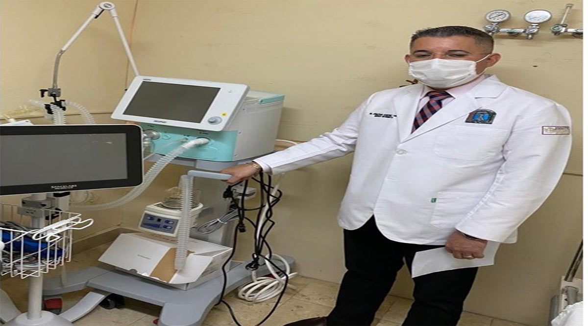 Verifican funcionamiento de equipos de alta tecnología del Issste para atender a pacientes Covid en el norte de BCS