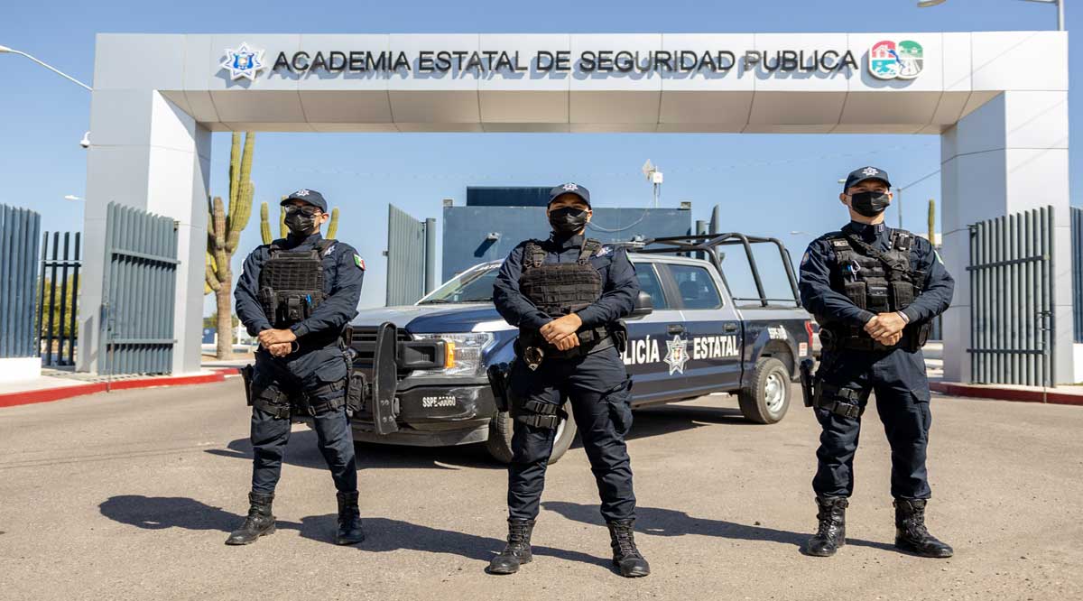 Acreditan Agencias de EU a la Policía Estatal Preventiva de BCS