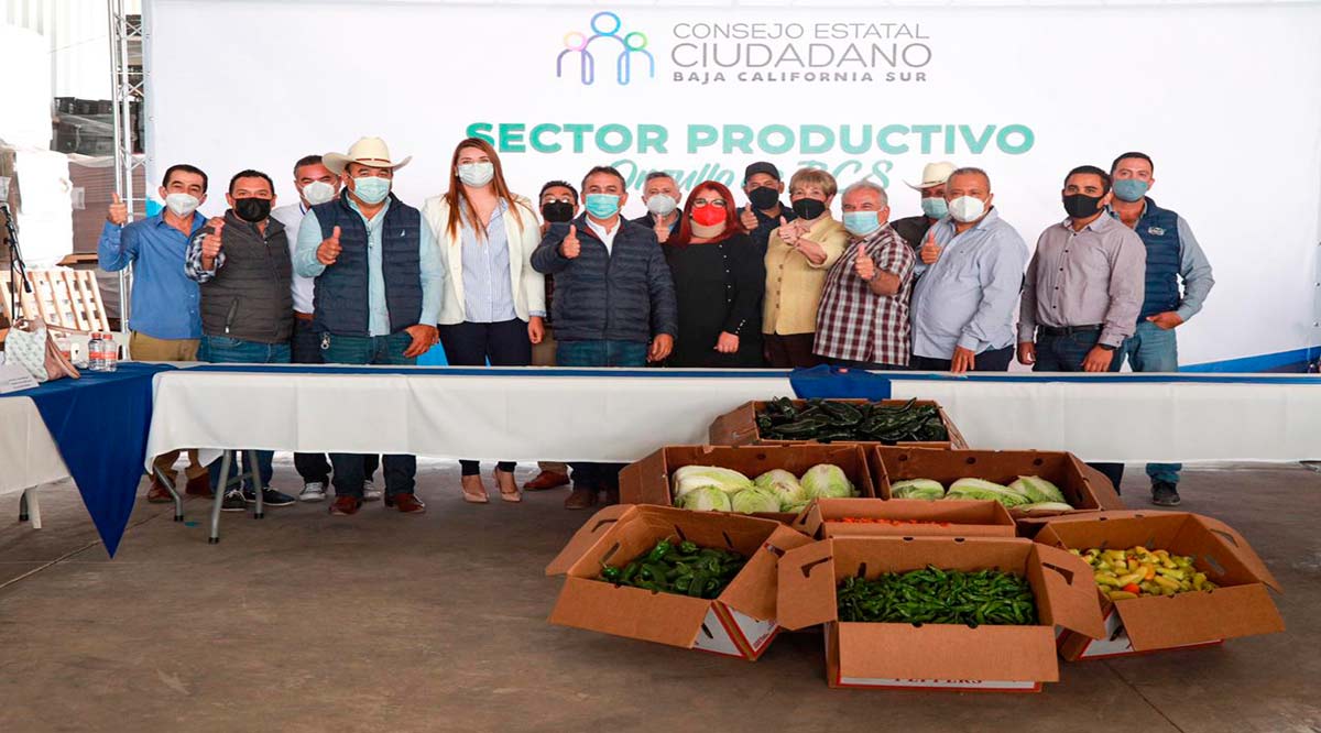 Es orgullo de BCS el sector productivo sudcaliforniano: Consejo Estatal Ciudadano