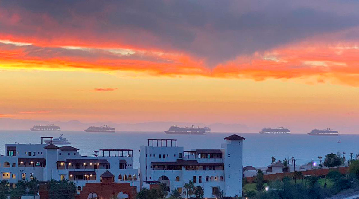 Desestima API señalamientos de contaminación presuntamente generada por los cruceros fondeados en la bahía de La Paz