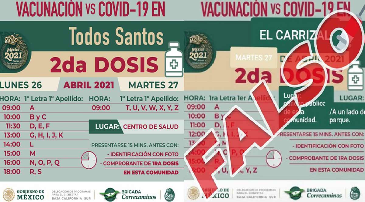 Inicia este lunes aplicación de segundas dosis contra el Covid-19 en Todos Santos