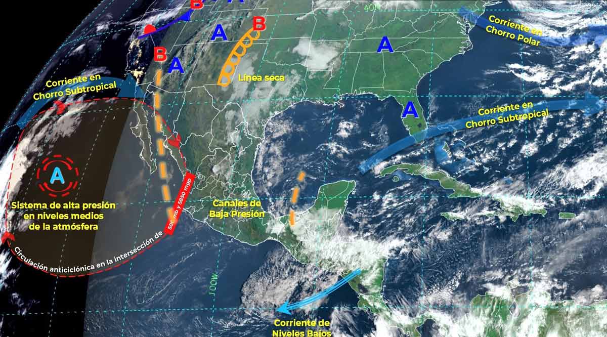 Se pronostican temperaturas de entre 35° y 40° en BCS