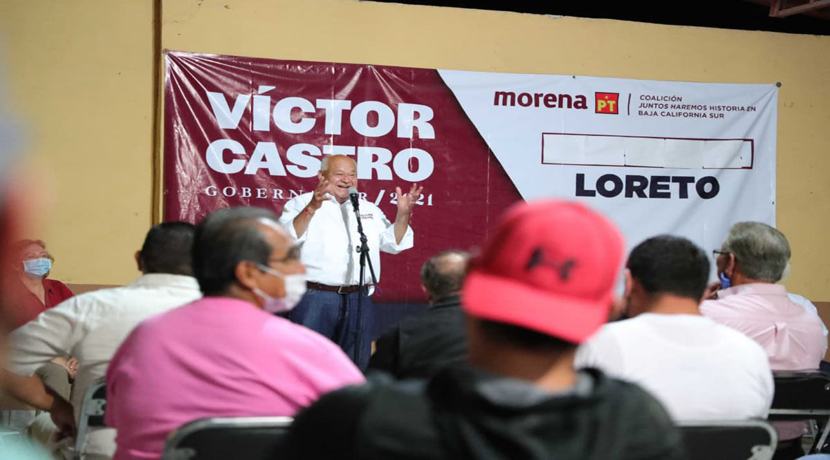 “Impulsará Morena en BCS a la educación como motor de la transformación”: Víctor Castro