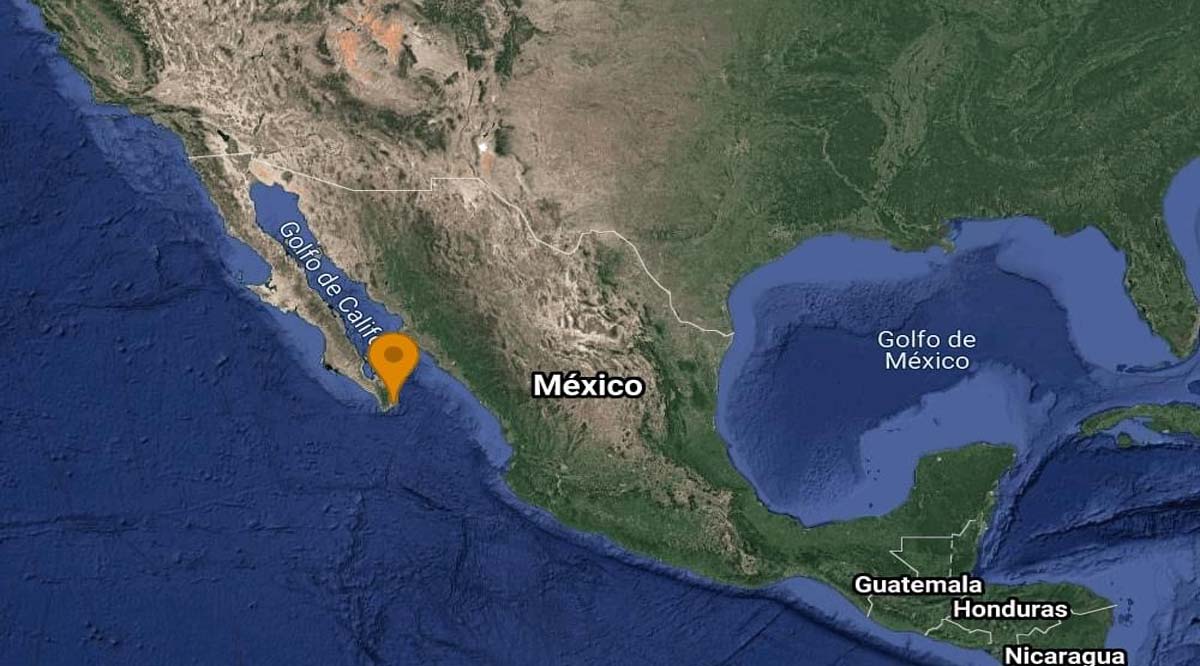 Registran temblor en Los Cabos de 4.3