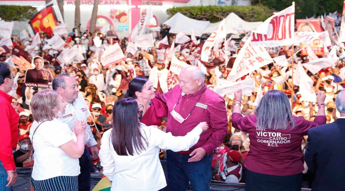 “Unidad para ganar, principal activo de la Cuarta Transformación”: Víctor Castro