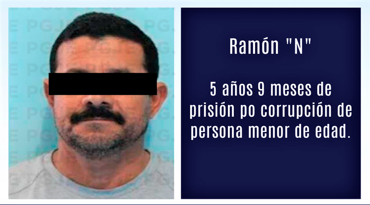 Sentencian a sujeto a 5 años 9 meses de prisión por corrupción de menores en Comondú