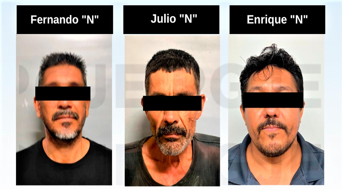 Aprehenden a 3 sujetos buscados por la justicia en BCS