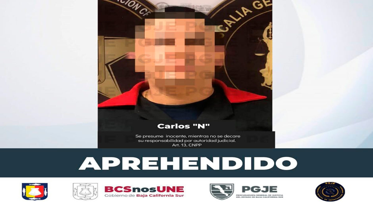 Aprehenden a sujeto acusado del delito de homicidio calificado