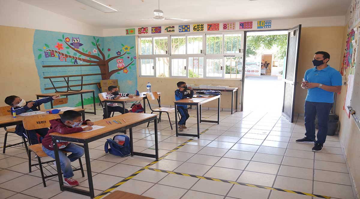 Han regresado a clases presenciales 72 escuelas de nivel básico en Comondú