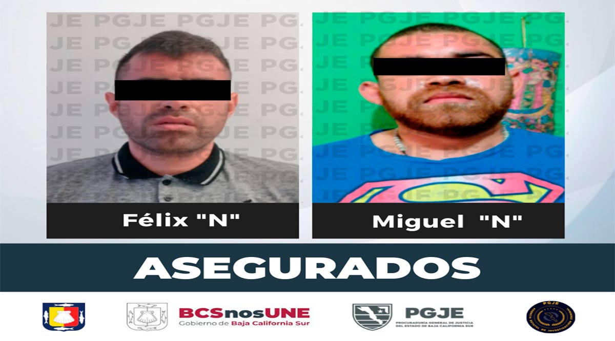 Aseguran a 3 probables narcomenudistas en un cateo realizado en La Paz