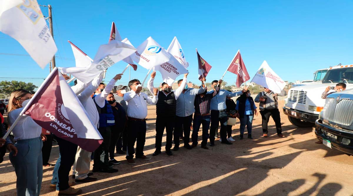 Atenderán más de 2 mil familias de CSL con la dotación de agua a través de pipas