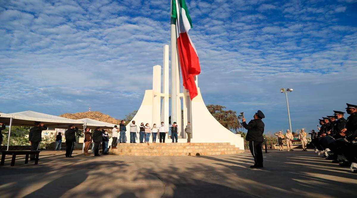 Inicia ruta de la bandera por el municipio de Los Cabos