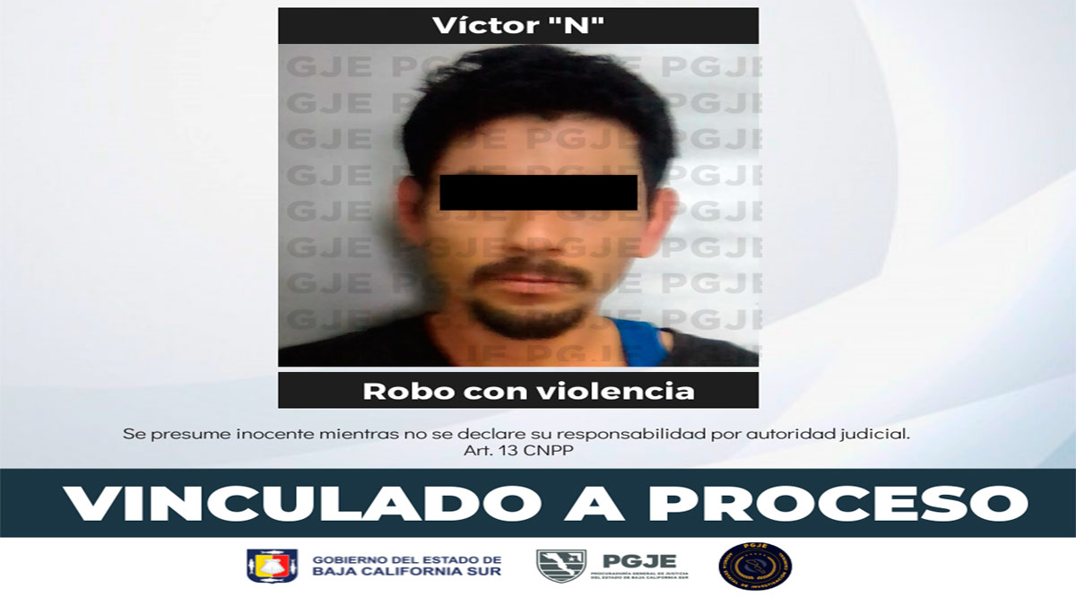 Prisión preventiva a imputado de robo con violencia a negocio en La Paz