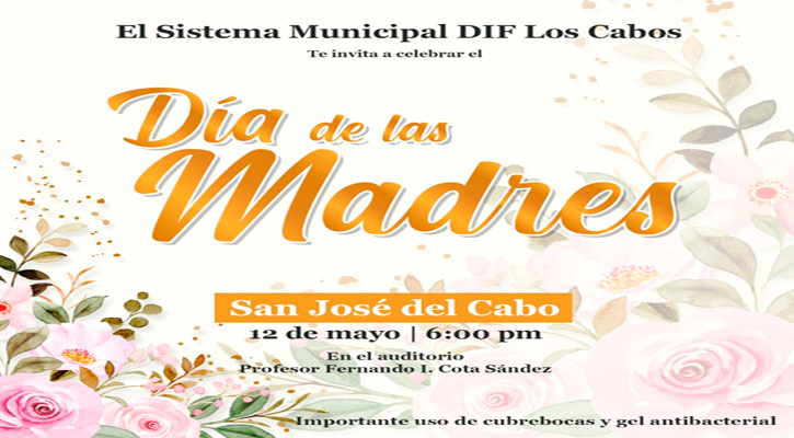 Celebrará el DIF Los Cabos el Día de Madres con un evento