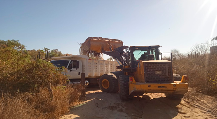 Implementará programa de limpieza y desazolve de arroyos en Los Cabos