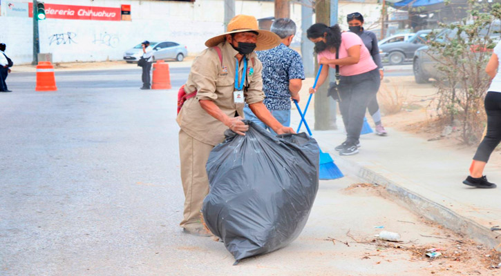 Reiniciaron jornadas de limpieza sabatinas en CSL