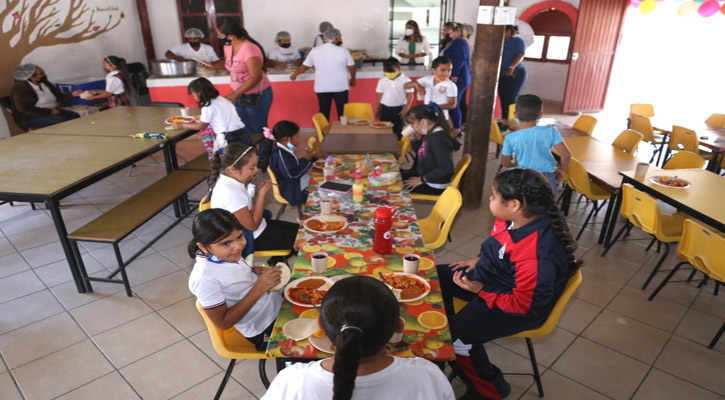 Reabren el Desayunador Escolar de la colonia 4 de Marzo en CSL