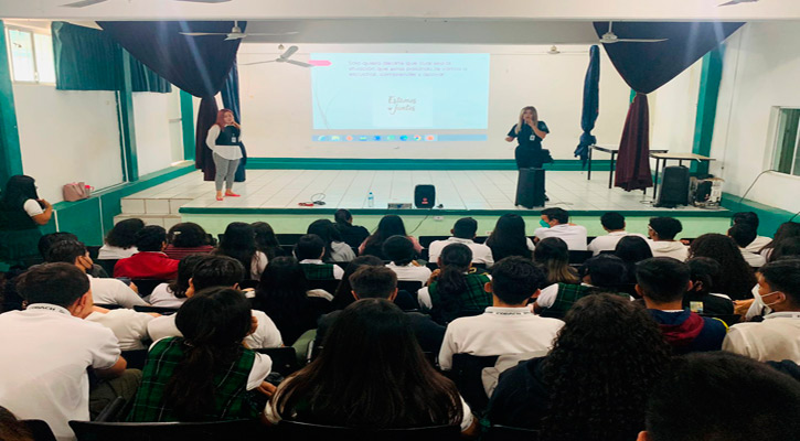 Concientizan sobre los tipos de violencia y el manejo de las emociones en estudiantes de Los Cabos