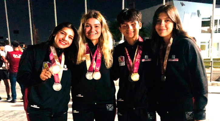 Cerró BCS su participación en remo con 6 medallas en los Nacionales Conade 2022