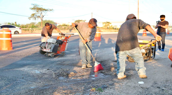 Inició el programa de bacheo en Los Cabos