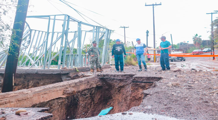 Varios daños deja en Mulegé el paso de la tormenta tropical “Javier”