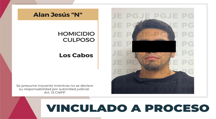 Vinculado a proceso y prisión preventiva por homicidio culposo en CSL