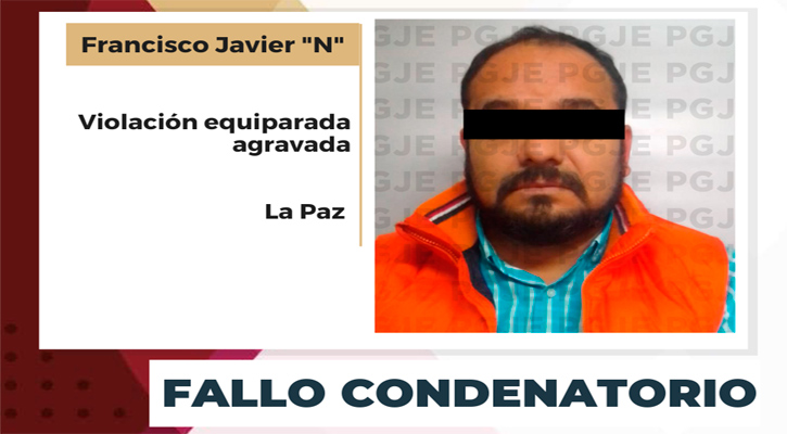 Fallo condenatorio contra sujeto por violación en La Paz