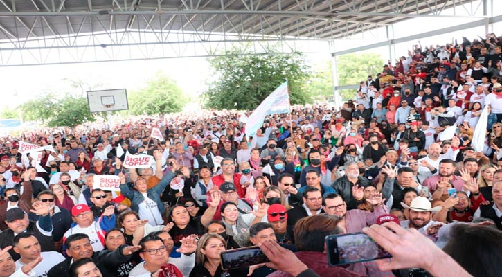 Rindieron protesta los Comités Estatal, Municipales y coordinadores de Sigue López en BCS