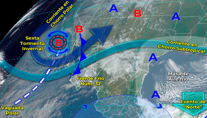 Volverán las rachas de viento; se pronostican heladas en BCS