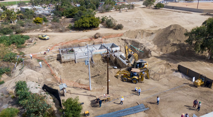 Construirán planta de tratamiento de aguas residuales en El Pescadero