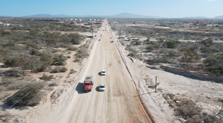 Estiman se llevará 8 meses la pavimentación de la avenida Nicolás Tamaral en CSL