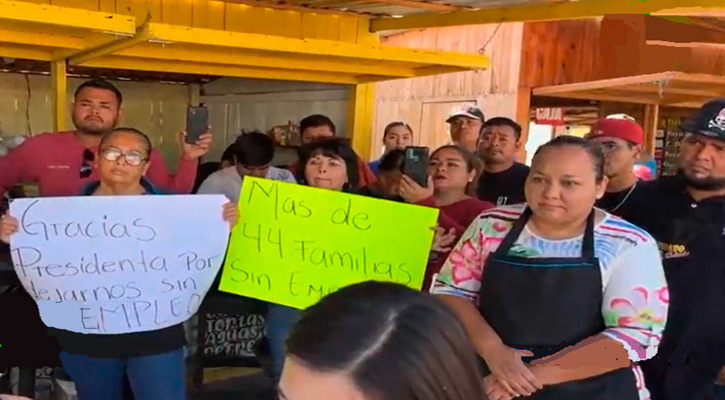 "Si tuvo tiempo de ir a ver al Papa, que nos resuelva”, dicen comerciantes de El Progreso a la Alcaldesa de La Paz