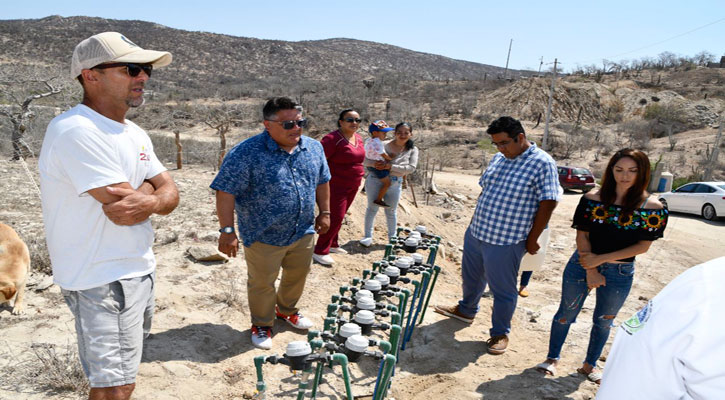 Tendrán servicio de agua potable a través de la red 16 familias de Ánimas Altas