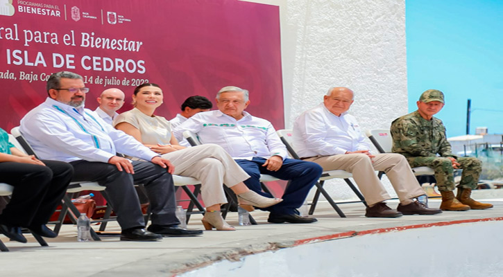 Evalúa AMLO el Plan Integral para el Bienestar de Mulegé-Isla de Cedros