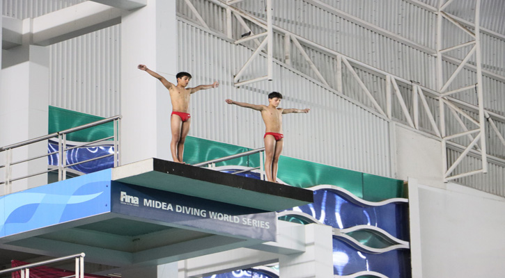 Clasifican clavadistas Jesús Alberto Espinoza y Jesús Agúndez al Panamericano Jr