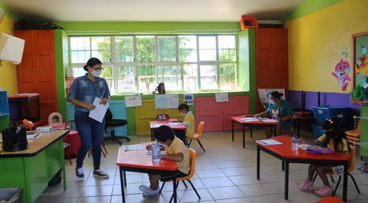 Sólo el 27% de la matrícula de primero de preescolar asiste a clases en BCS