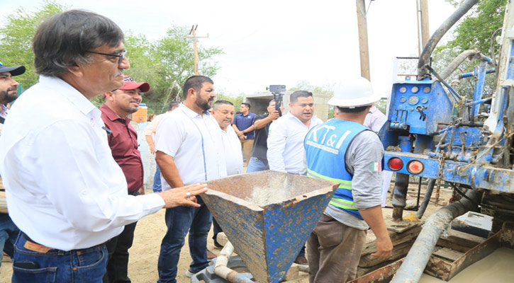 Arranca obra de perforación y relocalización del pozo Las Casitas