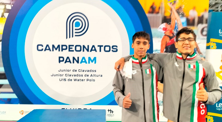 Jesús Agúndez obtuvo par de medallas y Jesús Alberto Espinoza deja huella en el Panamericano Juvenil de Clavados