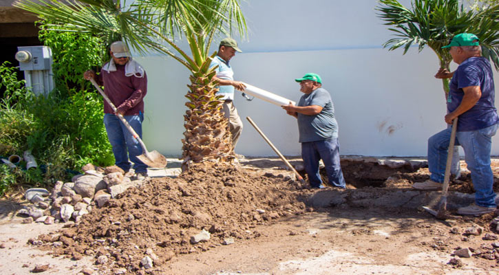 Atendió Oomsapas de La Paz un promedio de 25.2 fugas de agua potable diarias en una semana