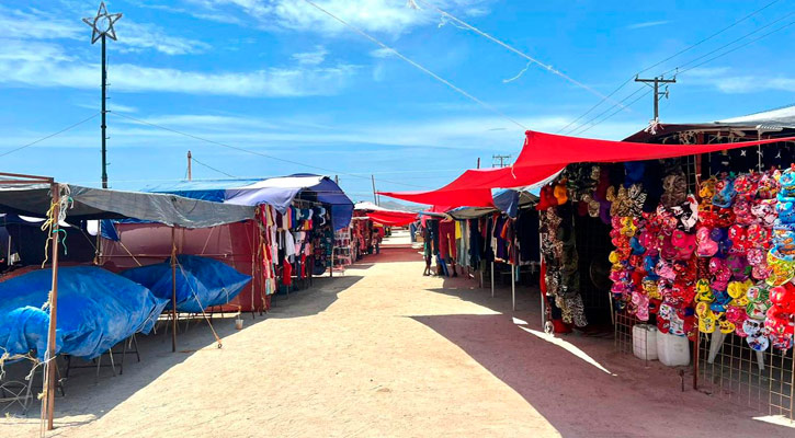 Censarán hoy a las personas que laboran en el tianguis de la colonia Lomas del Sol en CSL