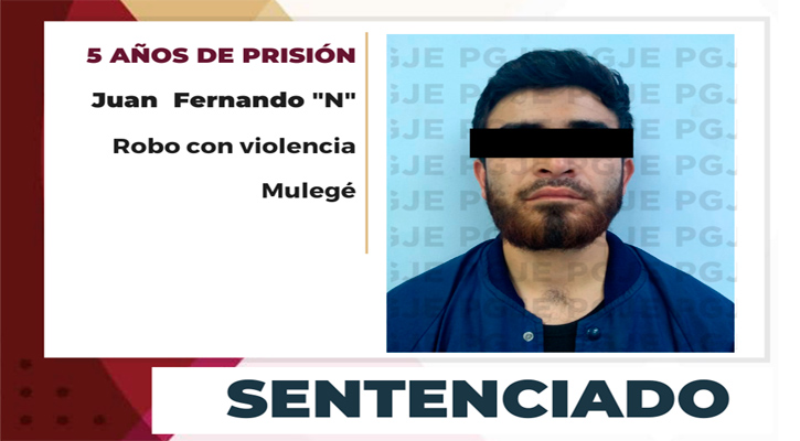 Sentencian a 5 años de prisión a sujeto por robo con violencia en Guerrero Negro